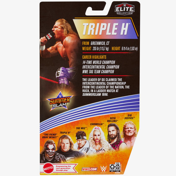 Triple H - WWE Elite 86 - Action figure -  mattel