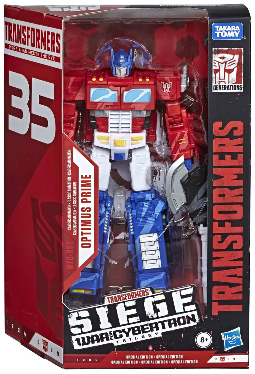 Transformers siege classic animation optimus prime new arrivals