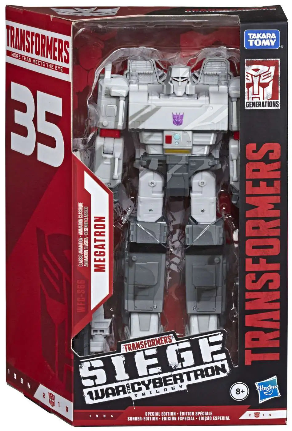 Transformers Generations Siege: War for Cybertron Trilogy Megatron Exc ...
