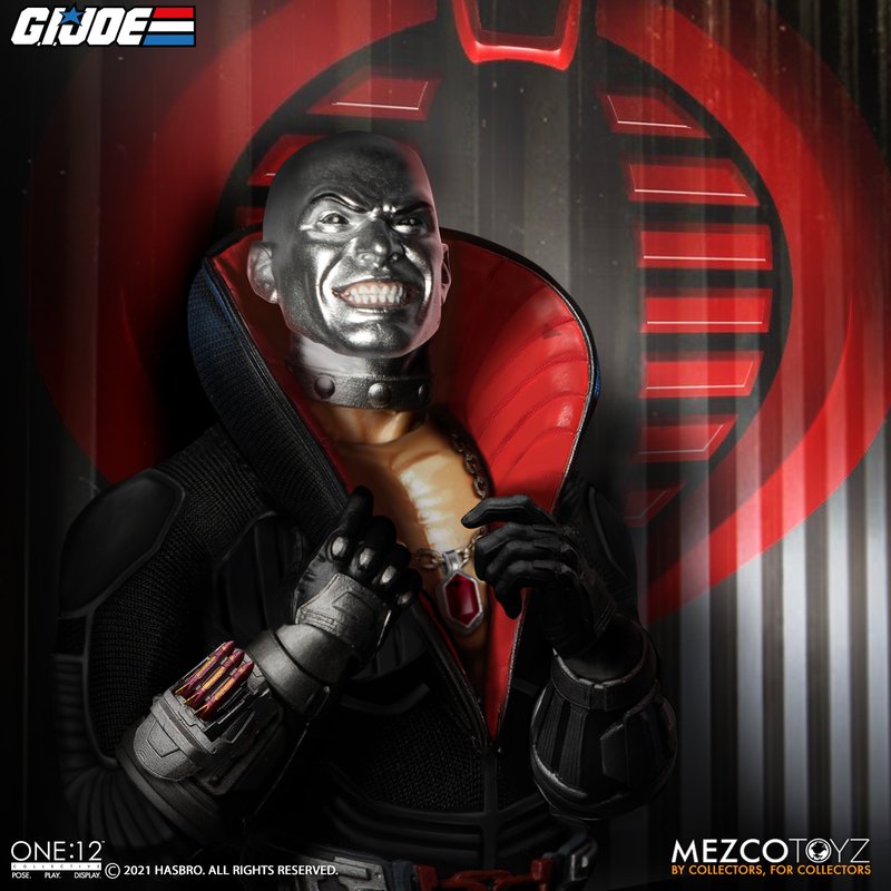 (preorder ETA January-April 2022 ) ONE:12 COLLECTIVE G.I. Joe: Destro - Toy Snowman