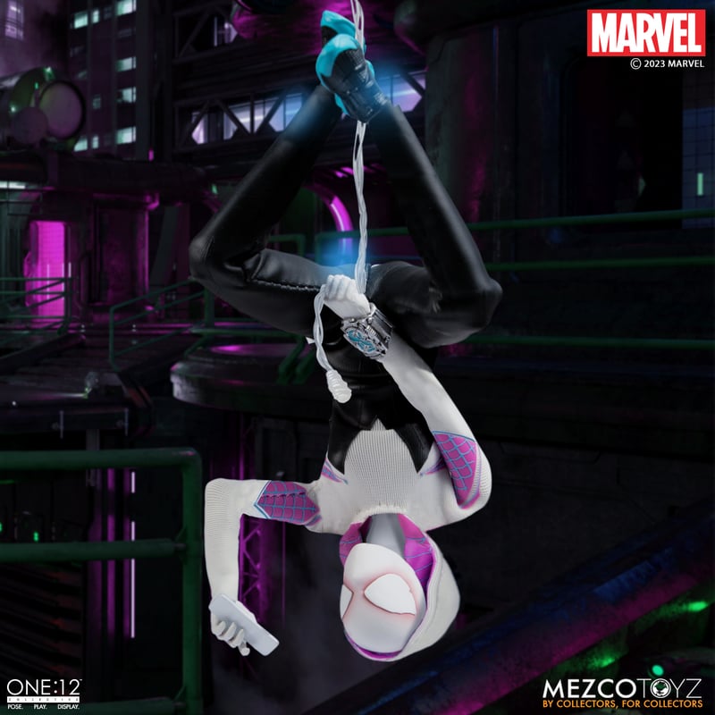 Marvel Comics One:12 Collective Ghost Spider - Spider-Gwen (preorder) - Collectables > Action Figures > toys -  MEZCO TOYS