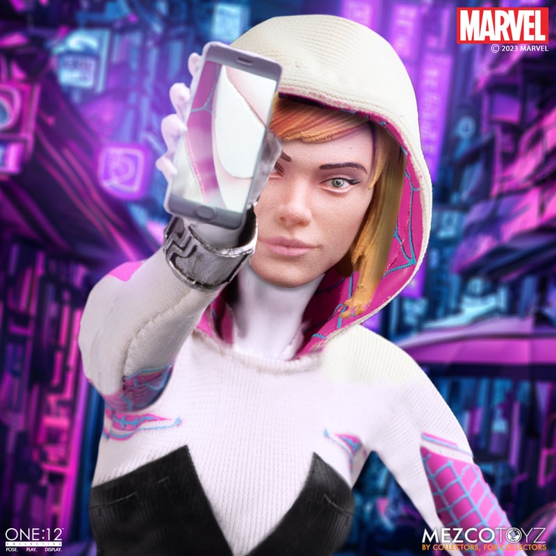 Marvel Comics One:12 Collective Ghost Spider - Spider-Gwen (preorder) - Collectables > Action Figures > toys -  MEZCO TOYS