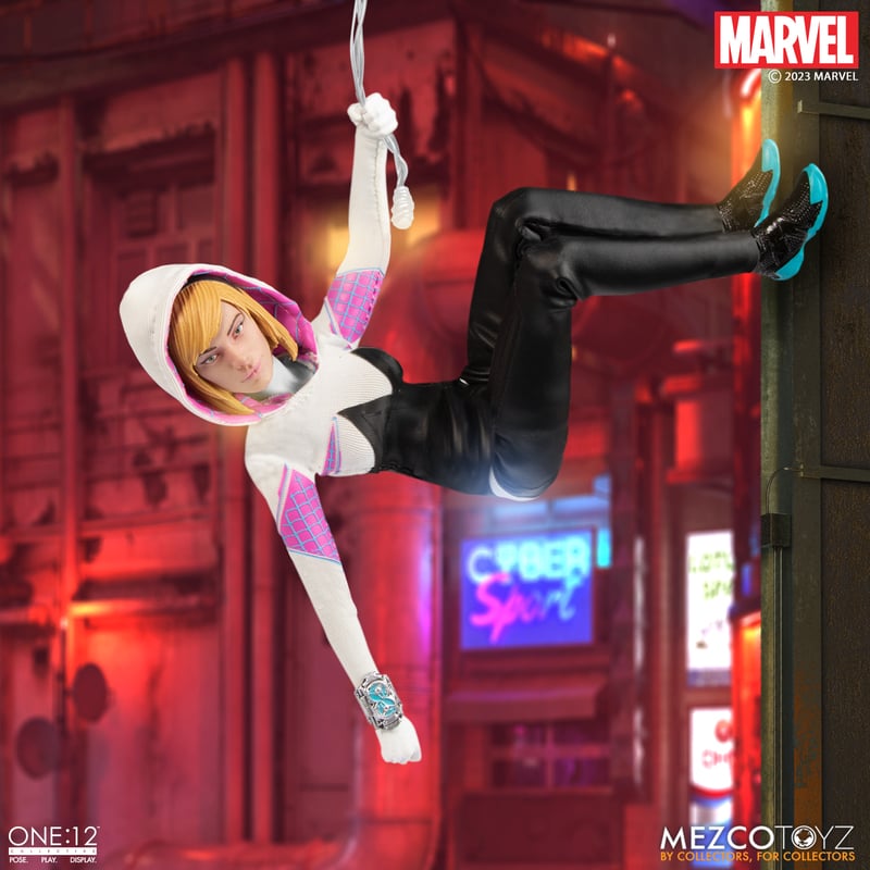Marvel Comics One:12 Collective Ghost Spider - Spider-Gwen (preorder) - Collectables > Action Figures > toys -  MEZCO TOYS