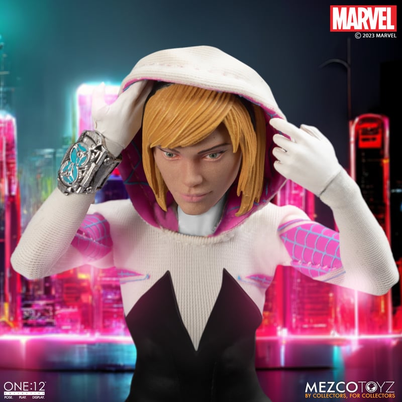 Marvel Comics One:12 Collective Ghost Spider - Spider-Gwen (preorder) - Collectables > Action Figures > toys -  MEZCO TOYS