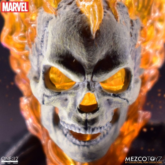 Mezco Ghost Rider & Hell Cycle Set — Toy Snowman
