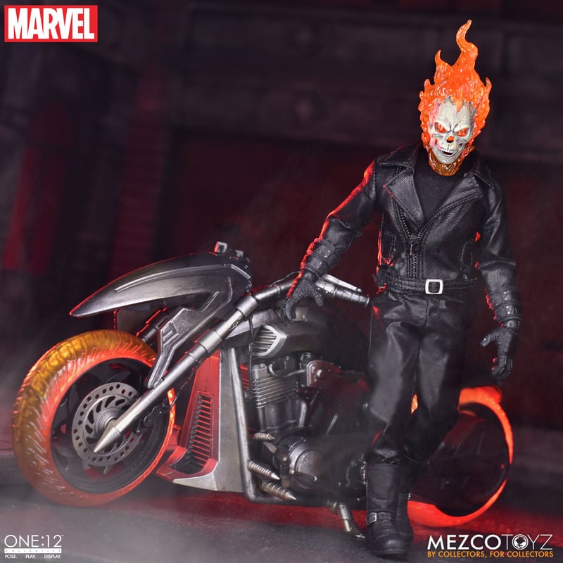 Mezco Ghost Rider & Hell Cycle Set (preorder) -  -  MEZCO TOYS