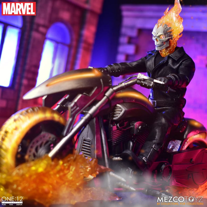 Mezco Ghost Rider & Hell Cycle Set — Toy Snowman