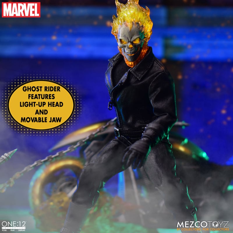 Mezco Ghost Rider & Hell Cycle Set (preorder) -  -  MEZCO TOYS