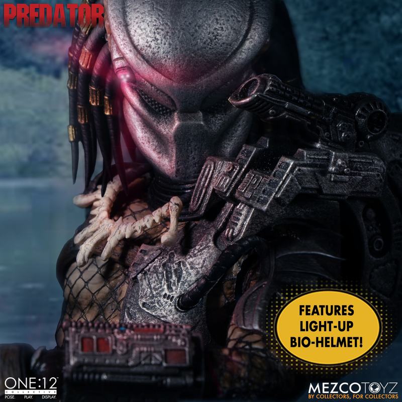 PREDATOR ONE:12 COLLECTIVE PREDATOR DELUXE EDITION (PREORDER) - Action figure -  MEZCO TOYS