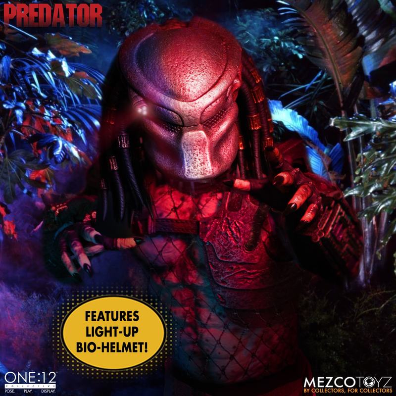 PREDATOR ONE:12 COLLECTIVE PREDATOR DELUXE EDITION (PREORDER) - Action figure -  MEZCO TOYS