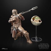 Star Wars The Black Series The Mandalorian and Grogu (Arvala-7) Mud Mandalorian - Action & Toy Figures -  Hasbro