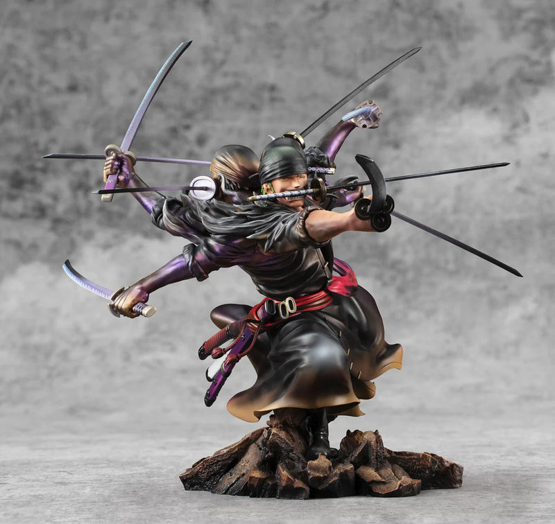 Roronoa Zoro Demon Aura Nine-Sword Style Asura - ONE PIECE "WA-MAXIMUM” - statue -  MEGAHOUSE CORPORATION