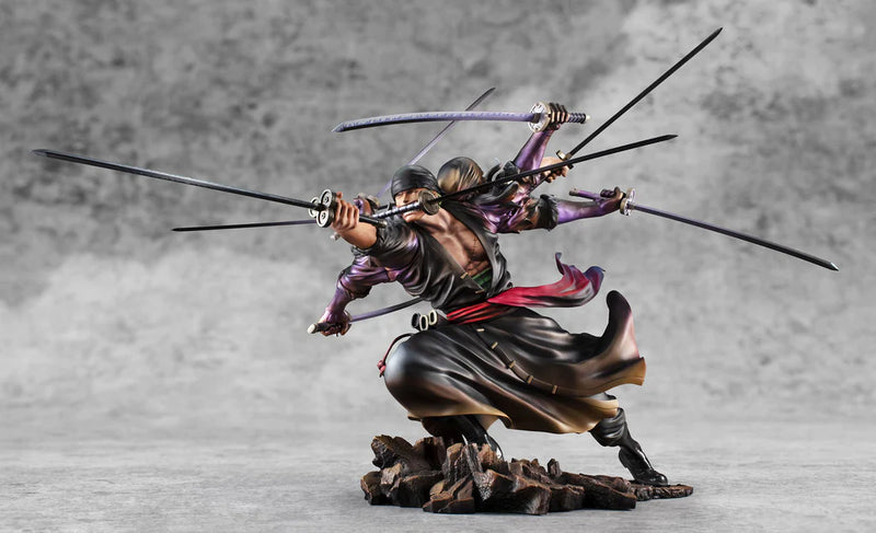 Roronoa Zoro Demon Aura Nine-Sword Style Asura - ONE PIECE "WA-MAXIMUM” - statue -  MEGAHOUSE CORPORATION