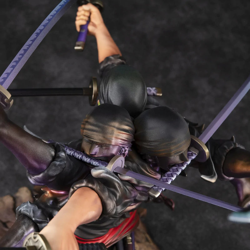Roronoa Zoro Demon Aura Nine-Sword Style Asura - ONE PIECE "WA-MAXIMUM” - statue -  MEGAHOUSE CORPORATION