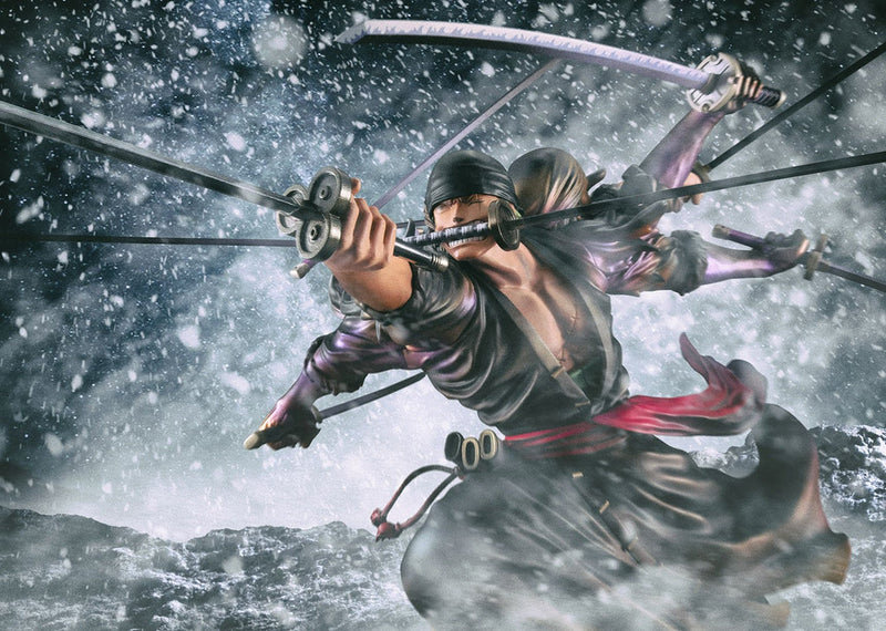 Roronoa Zoro Demon Aura Nine-Sword Style Asura - ONE PIECE "WA-MAXIMUM” - statue -  MEGAHOUSE CORPORATION